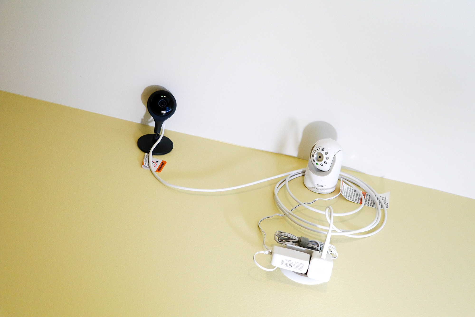 How to hide power cords from curious baby! - crafterhours