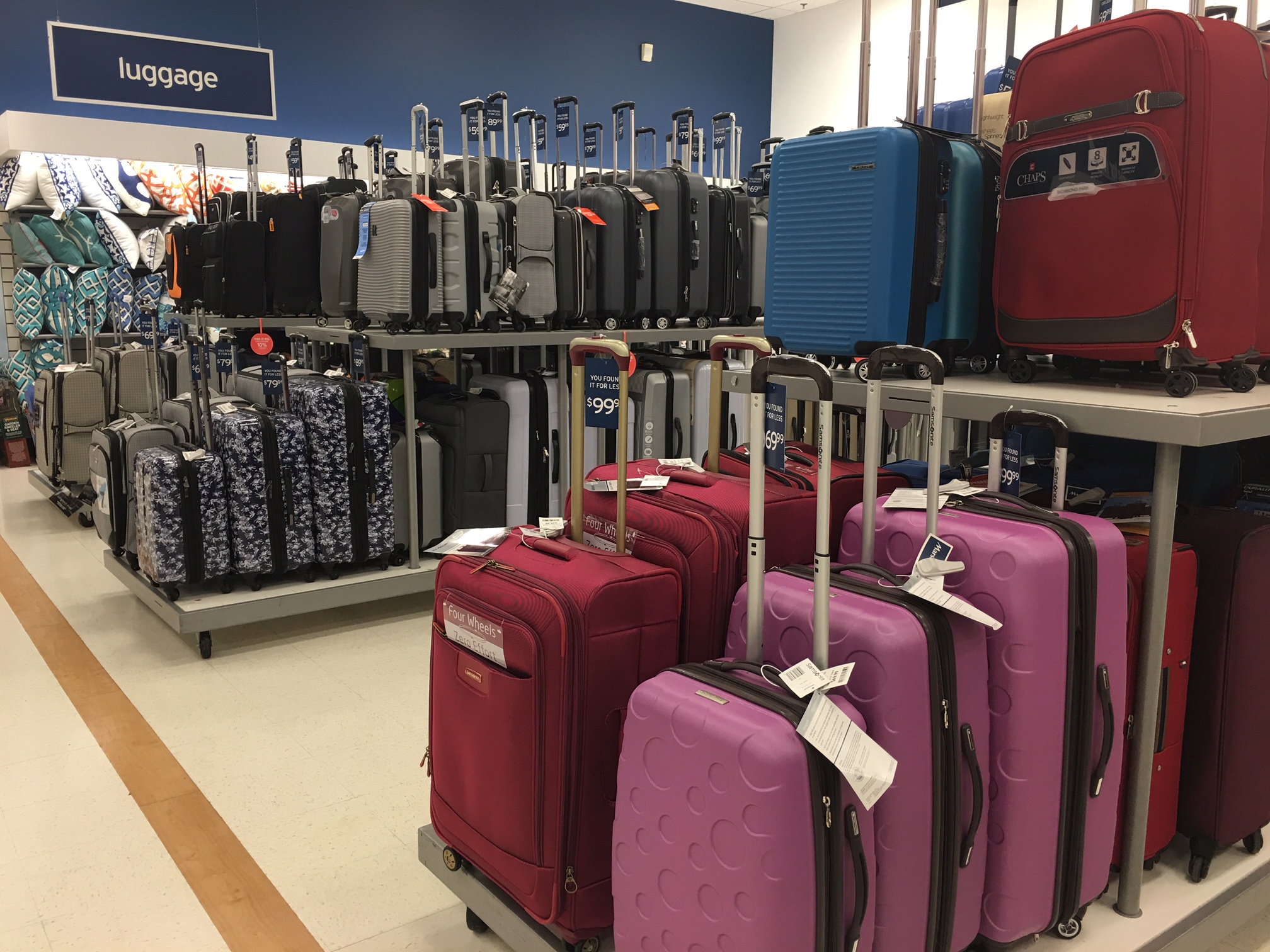 Marshalls Discount Store Has Deals on Luggage