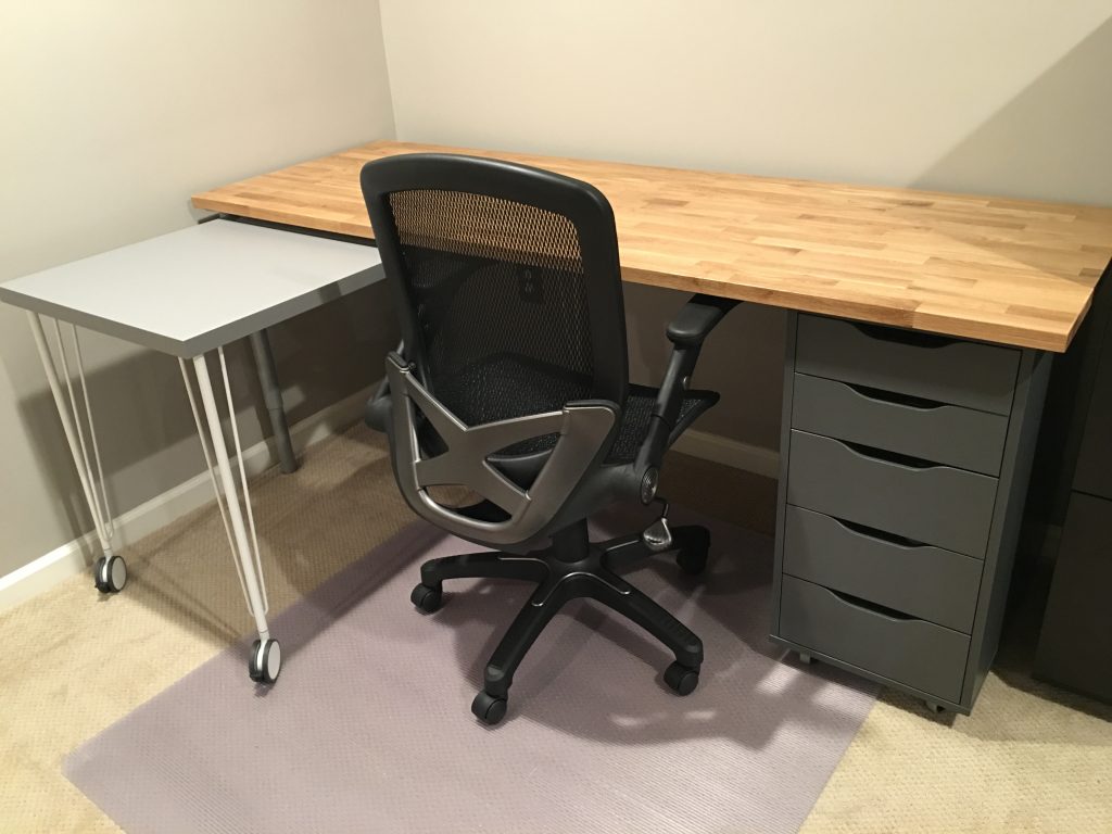 IKEA Hack Home Office Desk