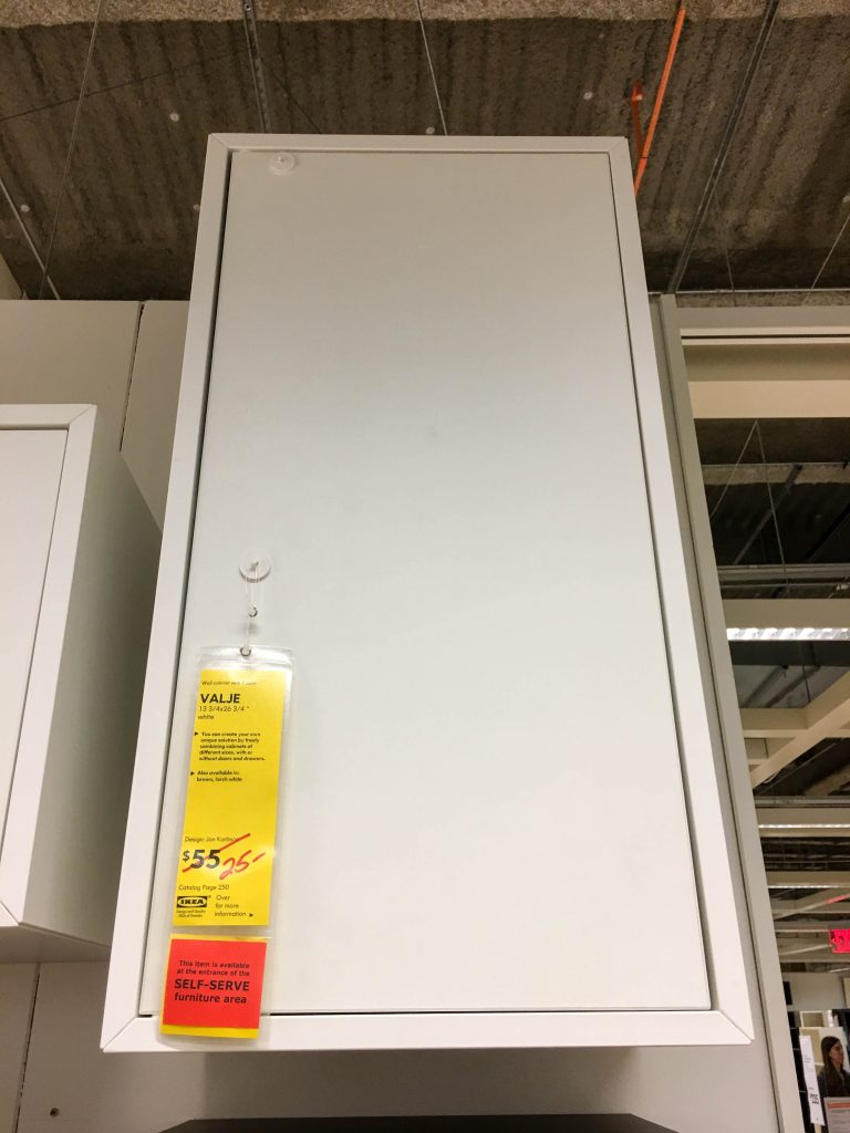 IKEA VALJE Last Chance Item
