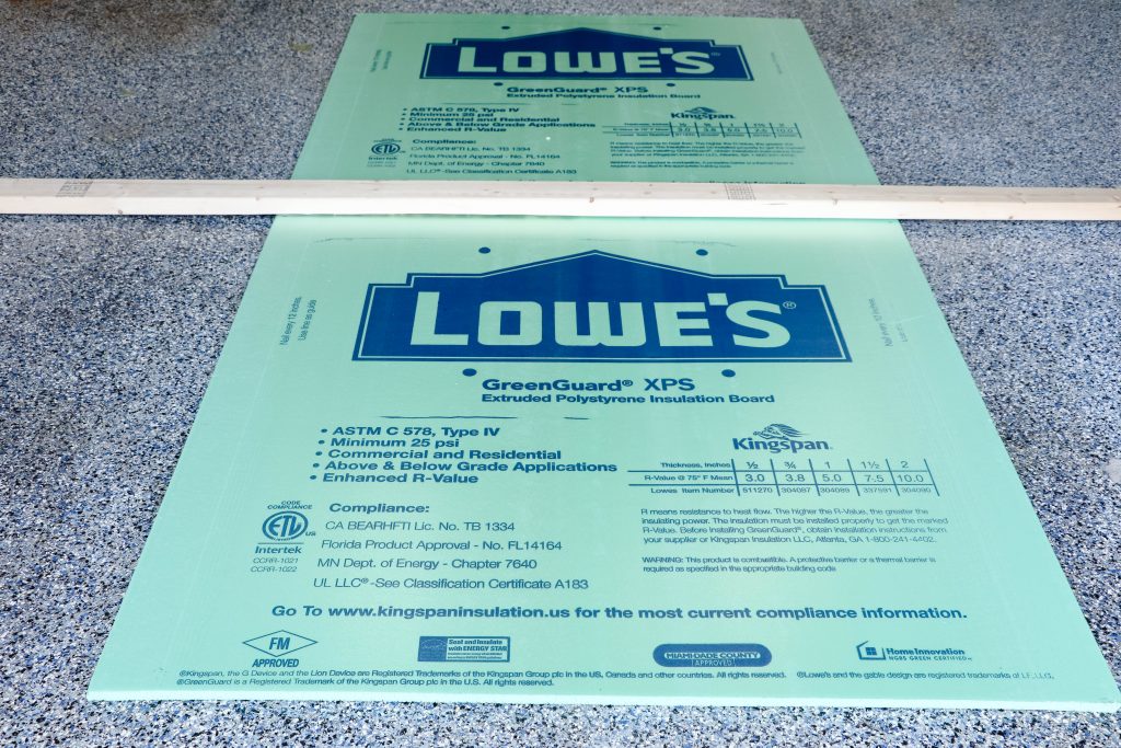 Lowe's Foam Insulation