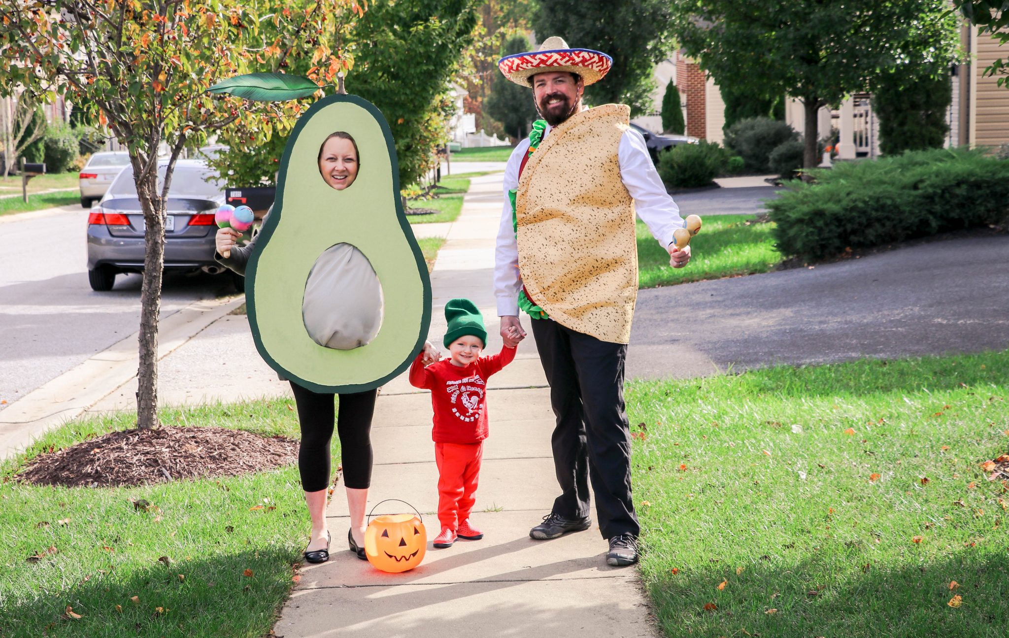 baby costume avocado