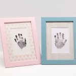 DIY Mess-Free, Keepsake, Framed Handprint / Footprint of Your Little One