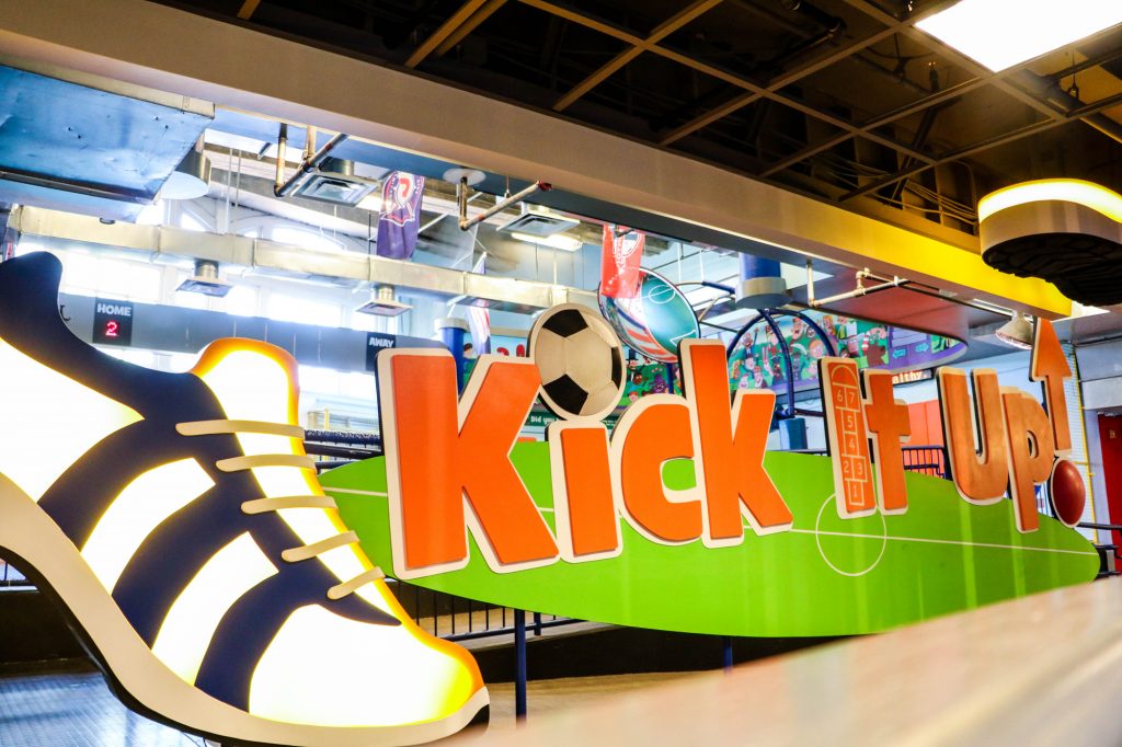 Kick It Up!, Port Discovery Children's Museum, Baltimore, Maryland